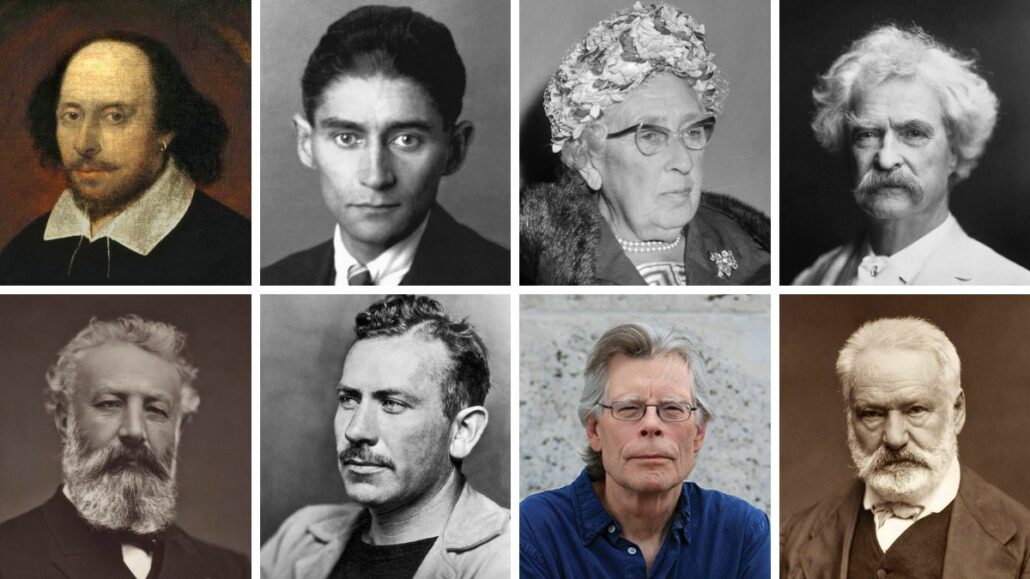 Los escritores más destacados de todos los tiempos