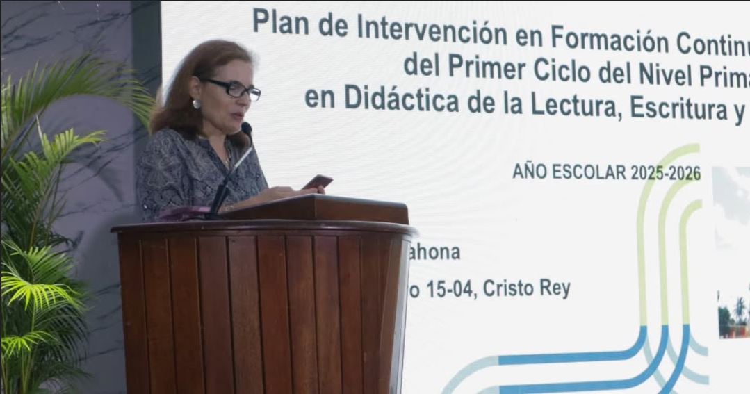 “¡Atención maestros! Lanzan gran proyecto nacional de alfabetización en escuelas de Cristo Rey y Barahona”