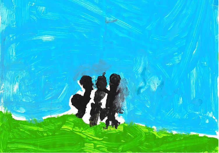dibujo de niño Así expresan los dibujos de los niños los miedos y sufrimientos que no saben expresar