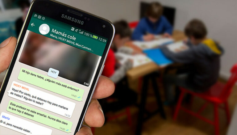 WhatsApp escolar: claves para manejar correctamente un grupo entre padres y docentes